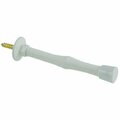 Ultra Hardware 3 In. White Plastic Tip Spring Door Stop 61706